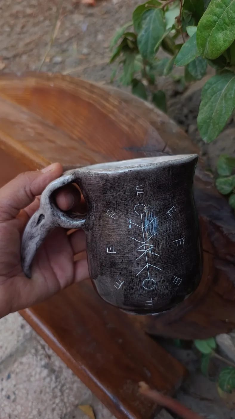 ماگ جمجمه ادین — تصویر 4